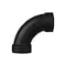 Charlotte Pipe And Foundry Charlotte Pipe 1-1/2 in. Hub X 1-1/2 in. D Hub ABS 90 Degree Elbow ABS003040600 - alternate 5